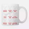 Christmas Deer Hunting Santa 1659000 Ceramic Coffee Mug | 11oz White with Red Text & Reindeer Design | Humorous