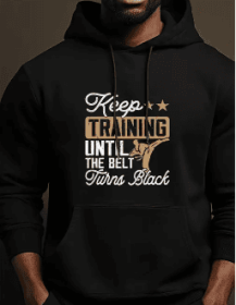 Printed Sweatshirt (Option: Black-S)