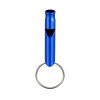 1pc Aluminum Whistle With Keychain; Sturdy Lightweight Whistle; For Signal Alarm; Outdoor Camping; Hiking Accessories