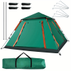 Muti-Person Outdoor Automatic Quick Opening Camping Tent with Mesh Windows. Made of Oxford Fabric
